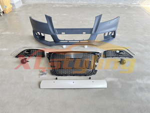 Rejilla de parachoques delantero XLstyling Car Conversion Facelift con labio divisor delantero para AUDI <span class=keywords><strong>A3</strong></span> 8P 2008 actualización a <span class=keywords><strong>2012</strong></span> - Product Image 6