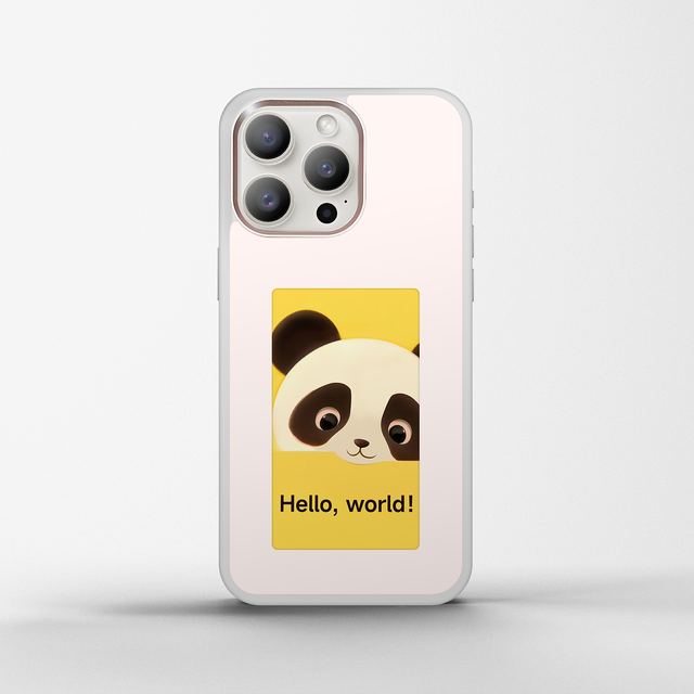 Nfc Phone case Photo Nfc E-ink Screen Display Smart Mobile Phone Cases for iPhone 15 14 13 Pro Max E Ink Nfc Diy Phone case