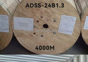 <span class=keywords><strong>สาย</strong></span>เคเบิลใยแก้วนำแสงแบบวางกลางแจ้ง Ftth  1 2 4 6 8 12 24 48 96 คอร์  แบบมีเกราะป้องกันสัตว์รบกวน  ASU ADSS GYFXTBY - Product Image 6