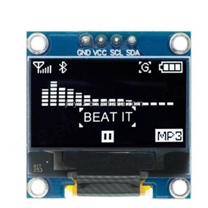 Módulo OLED de 0.96 Pulgadas, Color Blanco, Azul, Amarillo, Azul, 128X64 OLED, Chip Controlador I2C IIC SSD1306 - Product Image 5