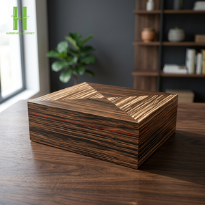 Best Choice Lacquer Box Jewelry Custom High Gloss Lacquer Luxury Gift Wooden Jewelry Packaging Box OEM Made in <b>Vietnam</b> - Product Image 1