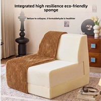 Fauteuil de relaxation moderne en velours, fauteuil nid douillet pour le repos, fauteuil inclinable chenille pour salon, fauteuil de loisirs individuel pour balcon, fauteuil de compression