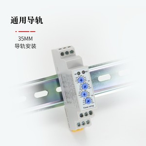 รีเลย์หน่วงเวลาคู่ CNTD Changde CDT6-2T210M แบบปรับได้ ใช้ไฟ AC/DC ติดตั้งบนราง - Product Image 1