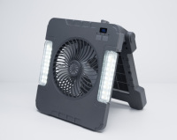 Projecteur solaire LED extérieur étanche IP65 avec ventilateur pour éclairage extérieur