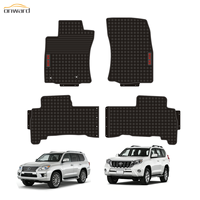 Onward Auto-Zubehör Universelle OEM-Autofußmatte Langlebig Wasserdicht Rutschfest für Toyota Prado für Lexus GX460 PVC-Autofußmatte
