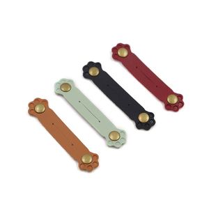 Organizador de Cables con Forma de Pata de Gato, de Cuero PU, para Gestión de Cables de Datos, Ideal para Viajes - Product Image 2