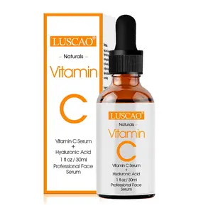 Private Label Essence Serum Anti Penuaan Asam Hyaluronic Vit C untuk Wajah