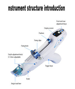 Appareil de beauté faciale non invasif sans douleur sans aiguille pistolet à eau haute pression pistolet de mésothérapie à eau Machine de beauté faciale - Product Image 4