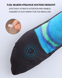 קריקטורה בצורת כלב צעצוע בצורת נחש עם עיניים גדולות הסיטונאות אינטראקטיבית צעצוע צעצוע לחיות מחמד צעצוע שיניים מצחיק ניקוי תכונה - Product Image 6