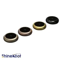 Shineknot para Interruptor Inteligente Zigbee, Control Remoto Metálico, Regulación de Intensidad, Mezcla de Colores, Música, Rotación 360°, Wi-Fi Inalámbrico para Mesh