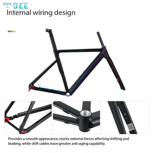 Cuadro de <span class=keywords><strong>Bicicleta</strong></span> de Carretera SeeMore Personalizado de <span class=keywords><strong>Aluminio</strong></span>, 700C, para Bicicletas de Carreras, con Frenos de Disco/Llanta, Ligero - Product Image 5