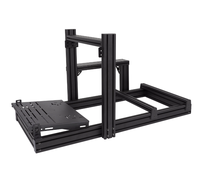 Fournisseur chinois de cockpit de simulation de course automobile, profilés en aluminium série 6000 et 4080, découpe et soudure personnalisées pour la simulation de course automobile