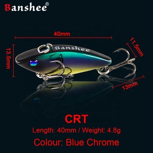 Matériel de pêche CRT, leurre coulant coloré, appât artificiel de grande taille, offre spéciale,, 40mm - Product Image 5