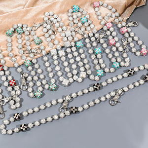 Sfera da discoteca quadrata con perline a strati ciondolo <span class=keywords><strong>Jeans</strong></span> con cintura tascabile catene Custom di perline di strass di lusso a catena per uomo donna regalo - Product Image 6