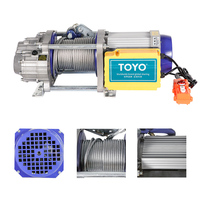 Moteur de machine de levage d'ascenseur de haute qualité 220V 100 750 1500 2500 Kg Treuil électrique