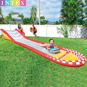 Hiện Đại Đa Chức Năng Ngoài Trời Trẻ Em Của Tốc Độ Cao Theo Dõi Hồ Bơi Giá Rẻ Inflatable Trượt Nước - Product Image 4
