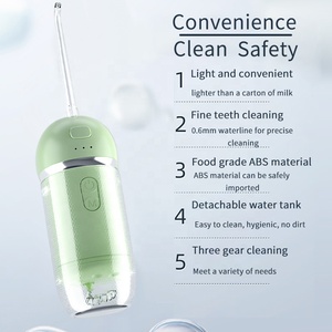 Hydropulseur buccal électrique mini USB rechargeable OEM ODM pour la maison et les voyages, irrigateur dentaire sans fil - Product Image 5