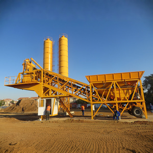 Centrale à béton mobile série YHZS contrôlée par PLC, capacité de 20 à 120 m³/h pour les chantiers de construction et les emplacements variables - Product Image 4