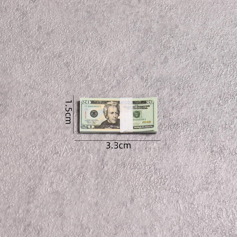 Mini billet de banque -2 [prop]]] blanc