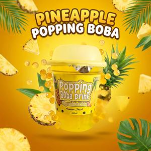 Gobelet de <span class=keywords><strong>jus</strong></span> de boba à l'ananas très demandé, 280 ml, paille incluse |   Boisson gazeuse RTD de supermarché, <span class=keywords><strong>prix</strong></span> d'usine en gros - Product Image 3