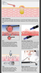 Máquina limpiadora <span class=keywords><strong>facial</strong></span> 14 en 1 Hydrabeauty, máquina <span class=keywords><strong>facial</strong></span> de rejuvenecimiento, máquina <span class=keywords><strong>facial</strong></span> de spa para uso en salones de belleza. - Product Image 6