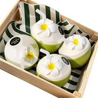 Diffuseur d'aromathérapie solide non parfumé à la noix de coco, longue durée (30-60 jours), désodorisant d'intérieur, désodorisant de toilettes, désodorisant de voiture