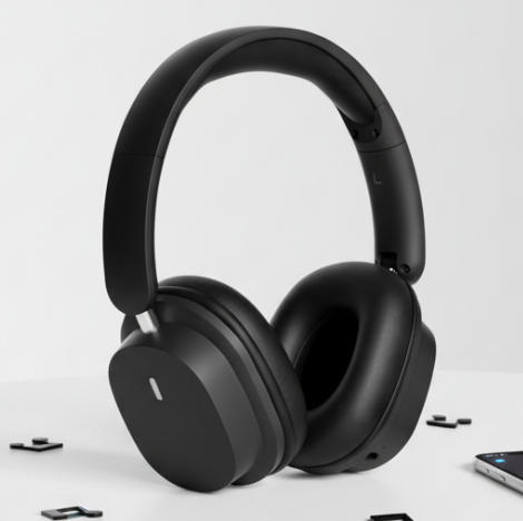 OEM Vintage Style Professional Over-Ear Wireless Headphones HiFi Stereo Sound Earphones Ideal for Gift and Daily Use