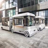 Aanpasbare Multi-Functionele Mobiele Food Truck 220V Ijs Pizza Food Cart Bier Verkoop Restauratie Auto Voor Fast Food Beschikbaar Voor