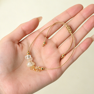 Wholesale Healing <b>Crystal</b> Jewelry Luxury Natural <b>Crystal</b> <b>Bracelet</b> <b>Crystal</b> Chips <b>Bracelet</b> for Gift Healing - Product Image 5