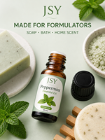 Huile Essentielle de Menthe Poivrée Marque Blanche 10mL Arôme Menthe Fraîche Aromathérapie Massage Soins Corporels Fabricant OEM ODM Personnalisé