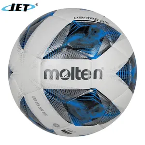 Bola de Futebol Híbrido Bonded Pro Match Molten Vantaggio 3555 Couro PU Texturizado Durável Tamanho 5