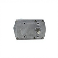 Moteur à engrenages CC 24V 36V à balais avec boîtier carré 60*96mm, arbre excentrique à découpe en D de 8mm, moteur électrique avec encodeur