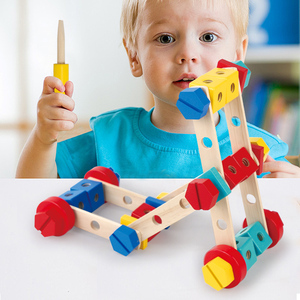 Classic Best-Selling Educational Nut Tool Direct Sale from Manufacturer Wood Jouets Pour Enfants Toys for Boys and Girls - Product Image 4