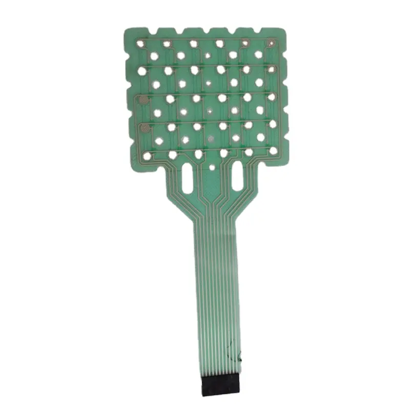Factory customized Single Keypad Membrane Tactile Push Button Switch flex membrane panel