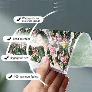 Film de <span class=keywords><strong>plastification</strong></span> premium <span class=keywords><strong>A3</strong></span> A4 200 microns transparent, pochettes de <span class=keywords><strong>plastification</strong></span> à chaud pour dossiers, cartes, photos, 100 feuilles - Product Image 5