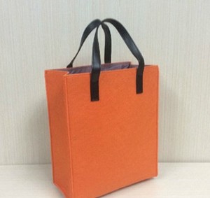 <span class=keywords><strong>Promo</strong></span> imprimé Personnalisé feutre <span class=keywords><strong>sac</strong></span> à <span class=keywords><strong>Main</strong></span> de plage Fourre-tout Sacs - Product Image 4