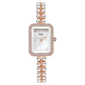 Reloj de pulsera para mujer con cuentas de estilo chino, reloj de cuarzo de alta gama, creativo y elegante. - Product Image 1