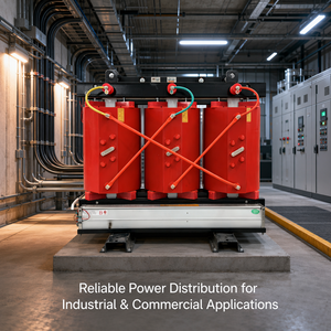 Transformateur sec à résine coulée cuivre/aluminium 500 kVA 2500 kVA 10 kV/0,4 kV IEC 60076 Triphasé <span class=keywords><strong>SCB</strong></span> - Product Image 2