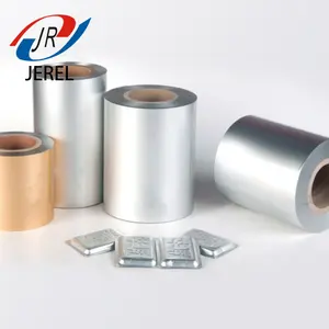 JEREL-blíster Tropical de aluminio para medicinas, papel de aluminio para embalaje farmacéutico, sello térmico, cápsula de PVC para evitar la luz solar