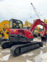Excavatrice Yanmar Vio80 d'occasion de haute qualité du Japon, faible nombre d'heures, bonnes performances, vente en ligne à prix réduit, ORIGINAL