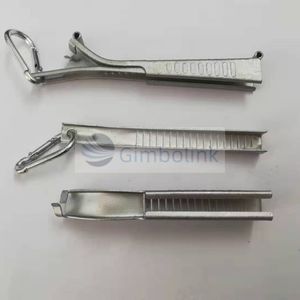 Gimbo FTTH <span class=keywords><strong>Cable</strong></span> óptico Drop <span class=keywords><strong>Tensor</strong></span> Abrazadera Gancho curvo <span class=keywords><strong>Acero</strong></span> al carbono Fibra óptica Drop Wire Abrazadera Dacromet Cuña en forma <span class=keywords><strong>de</strong></span> arco recubierta - Product Image 2