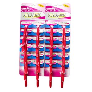 B310GL meilleure vente triple trois 3 lame <span class=keywords><strong>rasoir</strong></span> <span class=keywords><strong>rasoir</strong></span> jetable avec bande lubrifiante <span class=keywords><strong>pour</strong></span> homme et <span class=keywords><strong>femme</strong></span> OEM acceptable - Product Image 5