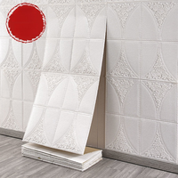 Autocollant mural 3D personnalisé en mousse XPE, imperméable, résistant aux rayures et à l'usure, décoration de chambre