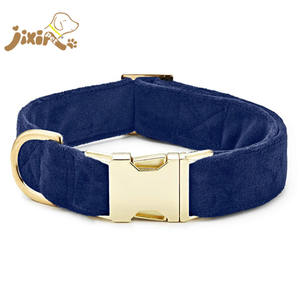 Nuevos productos, <span class=keywords><strong>Collar</strong></span> de perro único, <span class=keywords><strong>Collar</strong></span> de perro colorido de lujo, collares de perro de lujo, serie verde clásica, collares de terciopelo suave para mascotas - Product Image 3