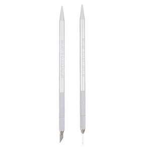 Ntcutter Rubber Stamp Carving Knife DS-800P 125mm Grey Stainless Steel Blade Japan Utility Knife - Product Image 1