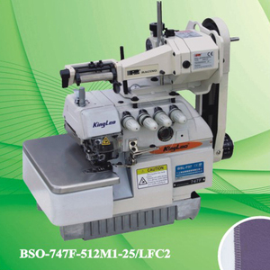 औद्योगिक परिधान और कपड़े मैनुअल फीड तंत्र के लिए उच्च गति स्वचालित ओवरलॉक सिलाई मशीन 220 वी - Product Image 5