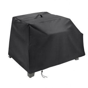 ผ้าคลุมกันน้ำกันฝุ่นแบบสามในหนึ่งเดียวเคลือบเงิน 420D สำหรับเตาอบพิซซ่ากลางแจ้ง ป้องกันเตาบาร์บีคิวแก๊สโพรเพนและถ่าน - Product Image 4