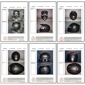 Haute Qualité Double Visières Demi Visage 3/4 <span class=keywords><strong>Motocross</strong></span> Moteur Casques Flip up Cool Moto Casques Modulaire - Product Image 5