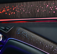 Iluminación Ambiental de 64 Colores para Automóvil Honda Accord Décima Generación 2018-2022, Accesorios de Iluminación Ambiental LED Dinámica Symphony