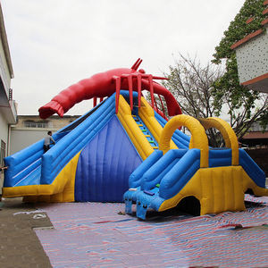 بوسطن لوبستر تحت عنوان قلعة قابلة للنفخ للأطفال متعة التسلق والقفز ملعب - Product Image 4